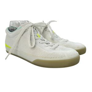Rothy's Women's The Lace Up White Terry Sneaker Size 9